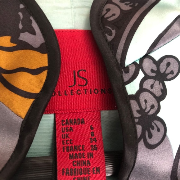 JS Collections silk jacket - Picture 2 of 5